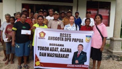 Johanes Markus Wakum Janji Kawal Aspirasi Nelayan dan Petani Biak